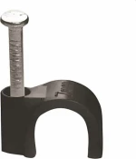Eurolamp 100τεμ 9/25mm Μαύρα 147-48034