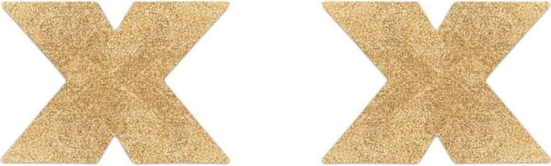 Bijoux Indiscrets Flash Star Pasties Gold
