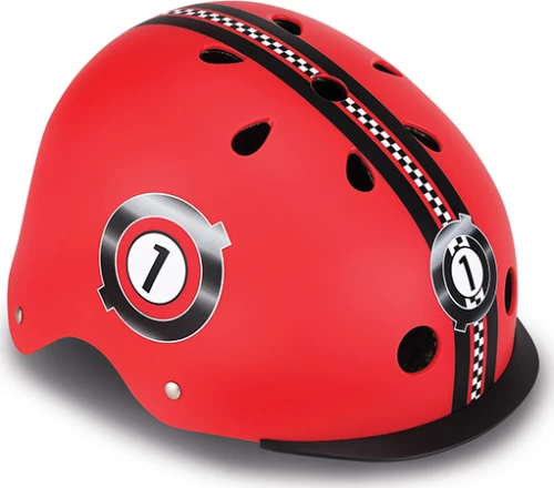 Globber Κράνος Elite Lights XS/S(48-53cm) New Red Racing (507-102)