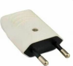Eurolamp Διπολικό Αρσενικό 147-10023 Λευκό