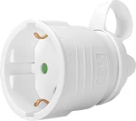 Powertech Rewirable Αντάπτορας Ρεύματος Pt-887, 1X Schuko, 16A, Λευκός