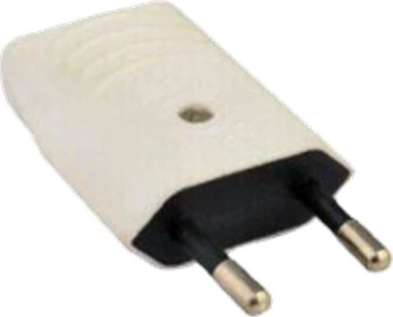 Eurolamp Διπολικό Αρσενικό 800-10023 Λευκό