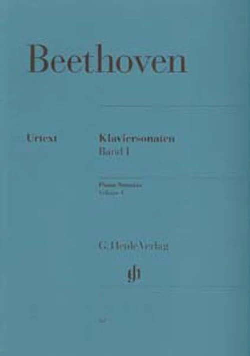 Ludwig Van Beethoven - Piano Sonatas Vol I/ Εκδόσεις Henle Verlag- Urtext