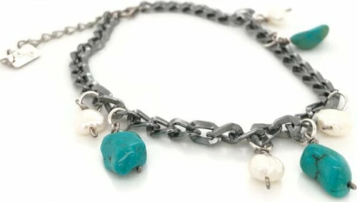 TURQUOISE SILVER SANDY TOES LifeLikes 2099