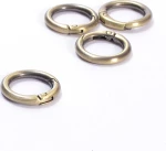 Κρίκος με Μηχανισμό 20mm Small Μπρονζέ