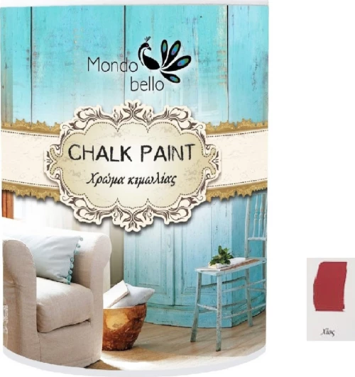 Mondobello Chalk Paint Χίος/Κόκκινο 750ml
