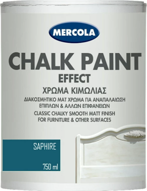 Mercola Chalk Paint Effect Sapphire 750ml