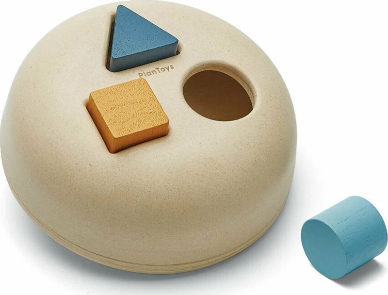 Plan Toys Βάση με Γεωμετρικά Σχήματα
