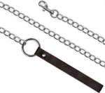Lovetoy Collar & Leash Bondage Black
