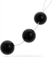 Addicted Toys Pleasure Balls Black 3.8cm