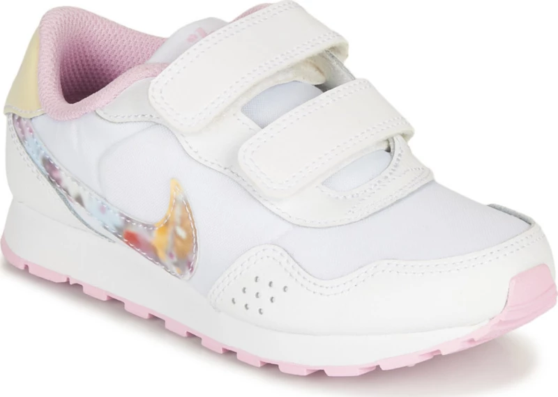 Nike Παιδικό Sneaker MD Valiant με Σκρατς για Κορίτσι Λευκό