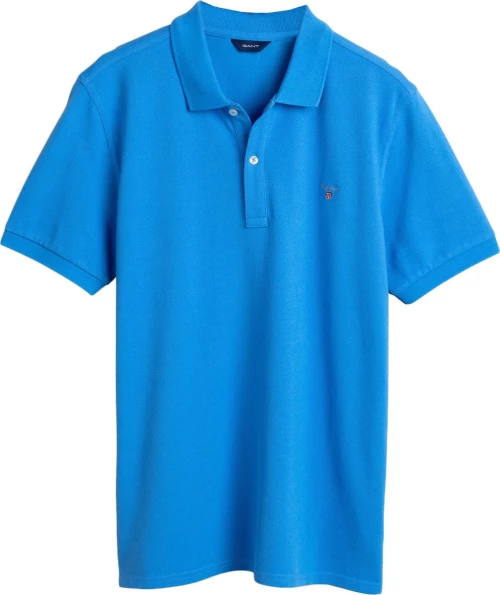 Μπλούζα polo pique pacific blue Gant