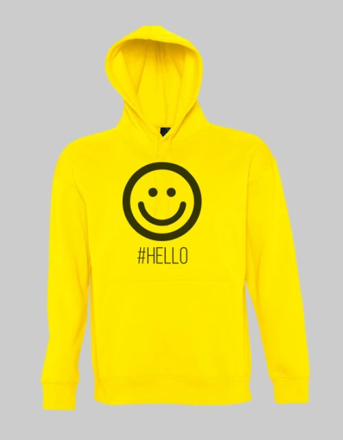 Hello hoodie - LEMON