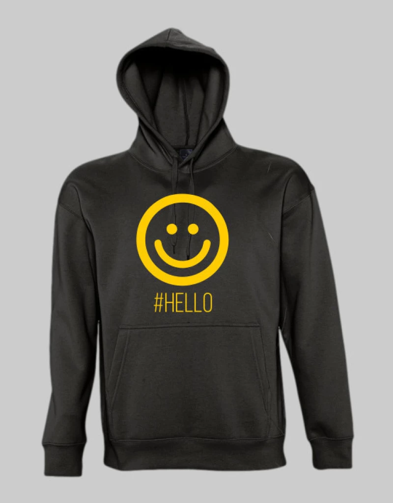 Hello hoodie - LEMON