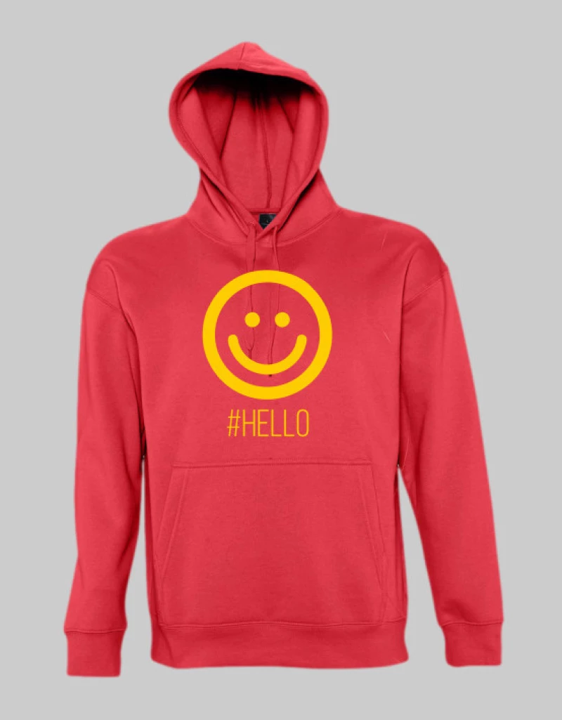 Hello hoodie - LEMON