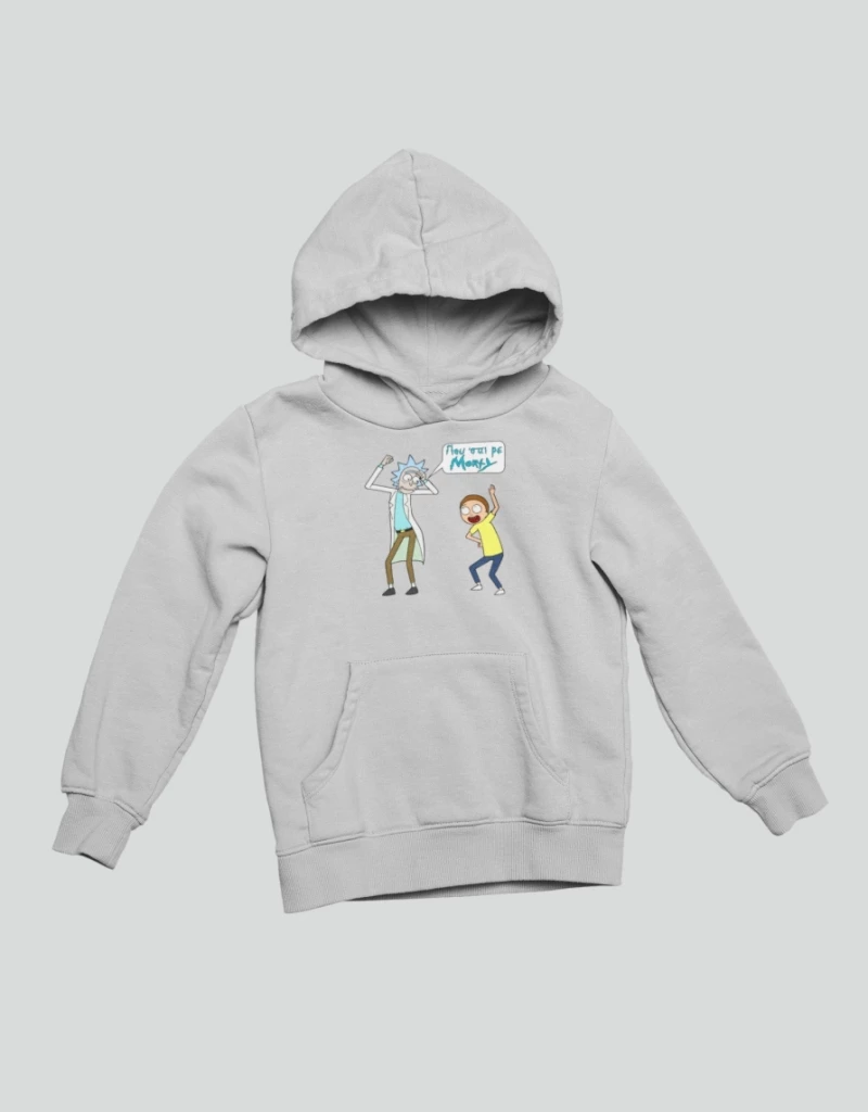 Rick & Morty Παιδικό Hoodie - BLACK