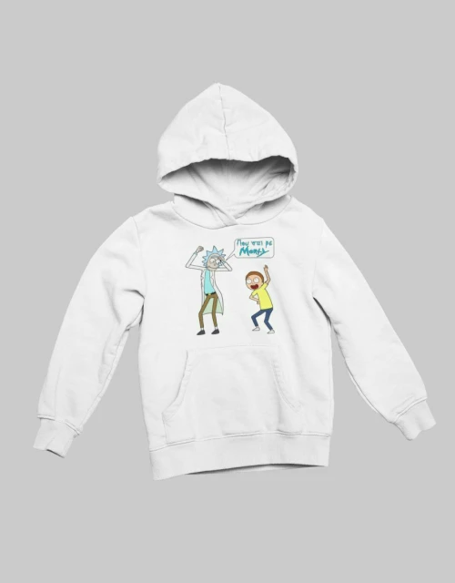 Rick & Morty Παιδικό Hoodie - WHITE