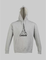 London hoodie - WHITE