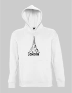 London hoodie - WHITE