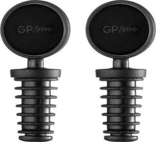 Gp&Me Πώμα Φιάλης 16006 Μαύρα 2τμχ