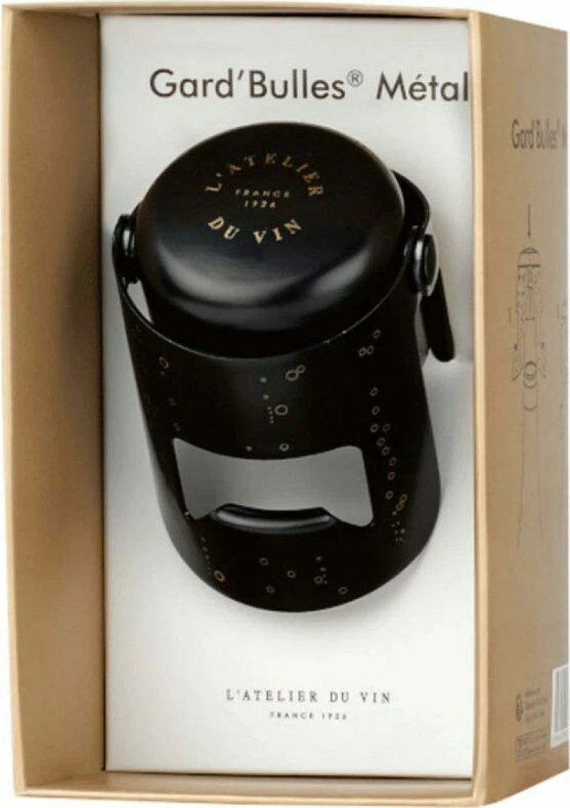 L' Atelier Du Vin Metal Gard'Bulles Champagne Stopper