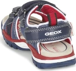 Geox Παιδικά Πέδιλα Borealis Ανατομικά με Σκρατς για Αγόρι Μπλε