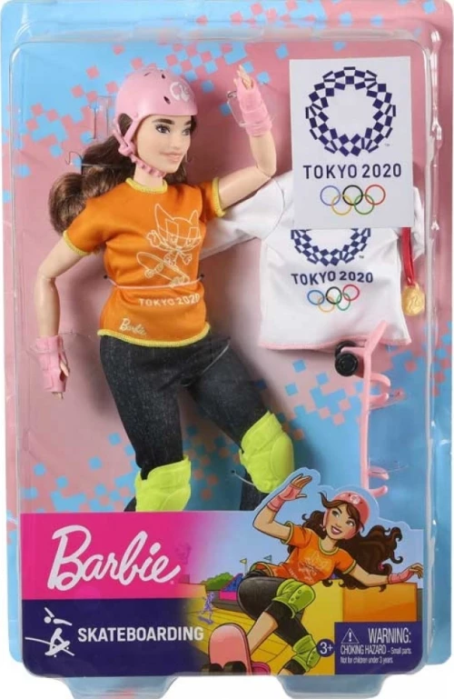 Barbie Ολυμπιακοί Αγώνες Τόκυο 2020 Skateboarding