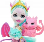 Enchantimals Royals Κούκλα Deanna & Οικογένεια Δράκοι