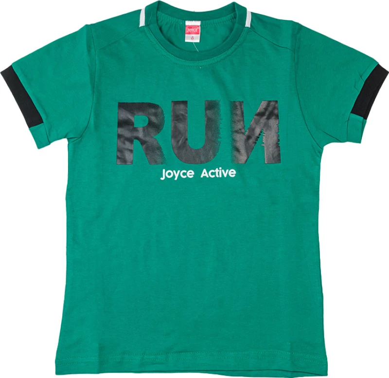 Joyce Παιδικό T-shirt για Αγόρι Πράσινο Run 211780