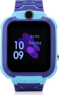 Gps Παιδικό Ρολόι Χειρός Q12B Sos - Βηματομετρητής Splashproof (Blue)