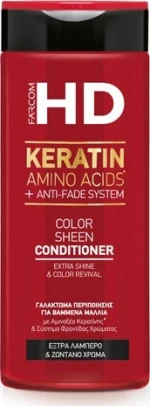 Farcom HD Keratin Amino Acids & Anti-Fade System Color Sheen Conditioner 330ml