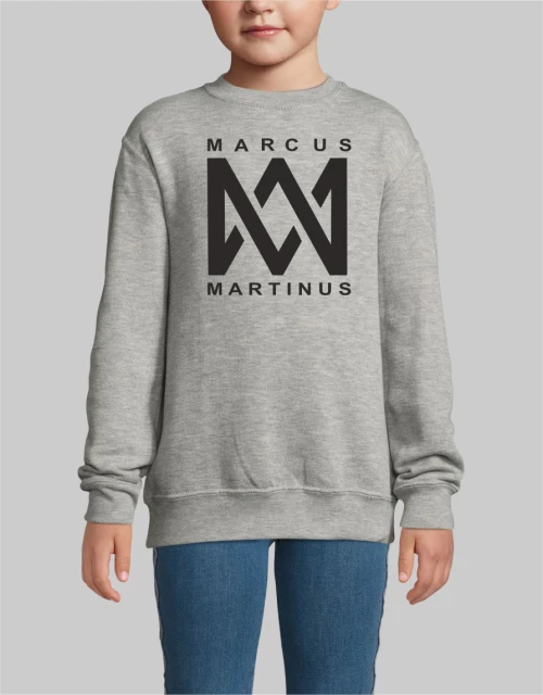 MARCUS & MARTINUS KIDS SWEATSHIRT - GREY MELANGE