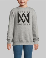MARCUS & MARTINUS KIDS SWEATSHIRT - GREY MELANGE