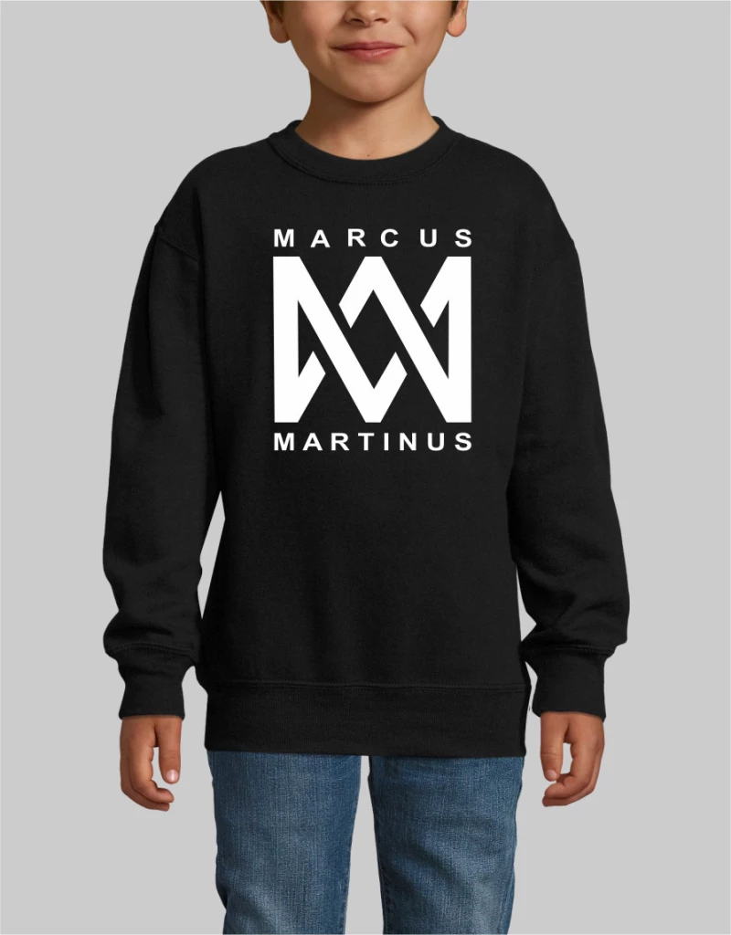 MARCUS & MARTINUS KIDS SWEATSHIRT - GREY MELANGE