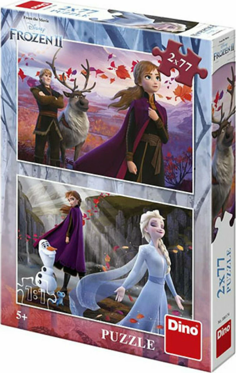 Frozen II 2x77pcs Dino