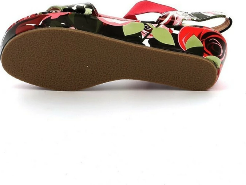 Enrico Coveri Πέδιλα E39T299 Floral Φούξια