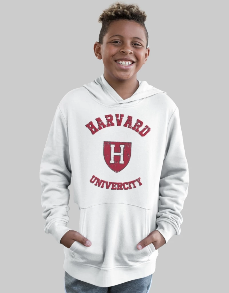 Harvard kids Hoodie (Replica) - BLACK