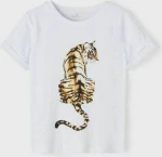 Name It Παιδικό T-shirt για Αγόρι Λευκό 13190422