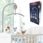 Zazu Kids Artic Crib Μουσικό Περιστρεφόμενο Κούνιας