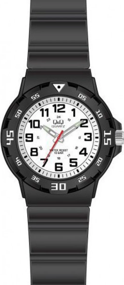Q&Q Vr19J003Y Kids Black Rubber Strap