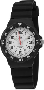 Q&Q Vr19J003Y Kids Black Rubber Strap