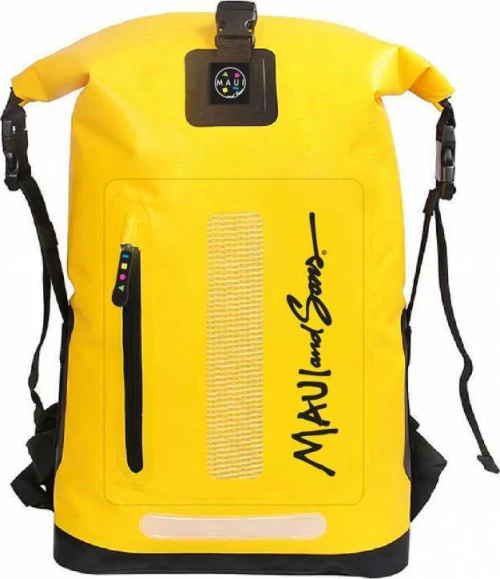 Maui & Sons Στεγανό Σακίδιο Κίτρινο 30lt