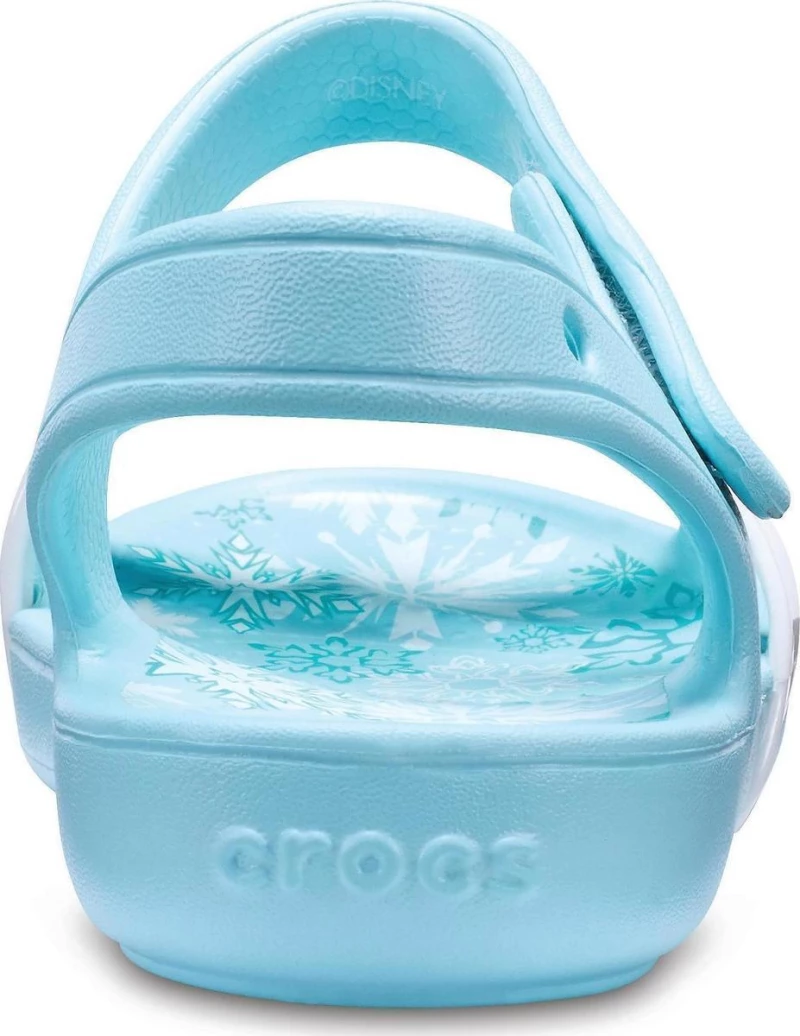 Crocs Παιδικά Παπουτσάκια Θαλάσσης Lina Frozen για Κορίτσι Γαλάζια