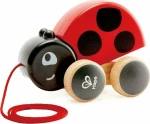 Hape Push & Pull Ξύλινη Συρόμενη Πασχαλίτσα