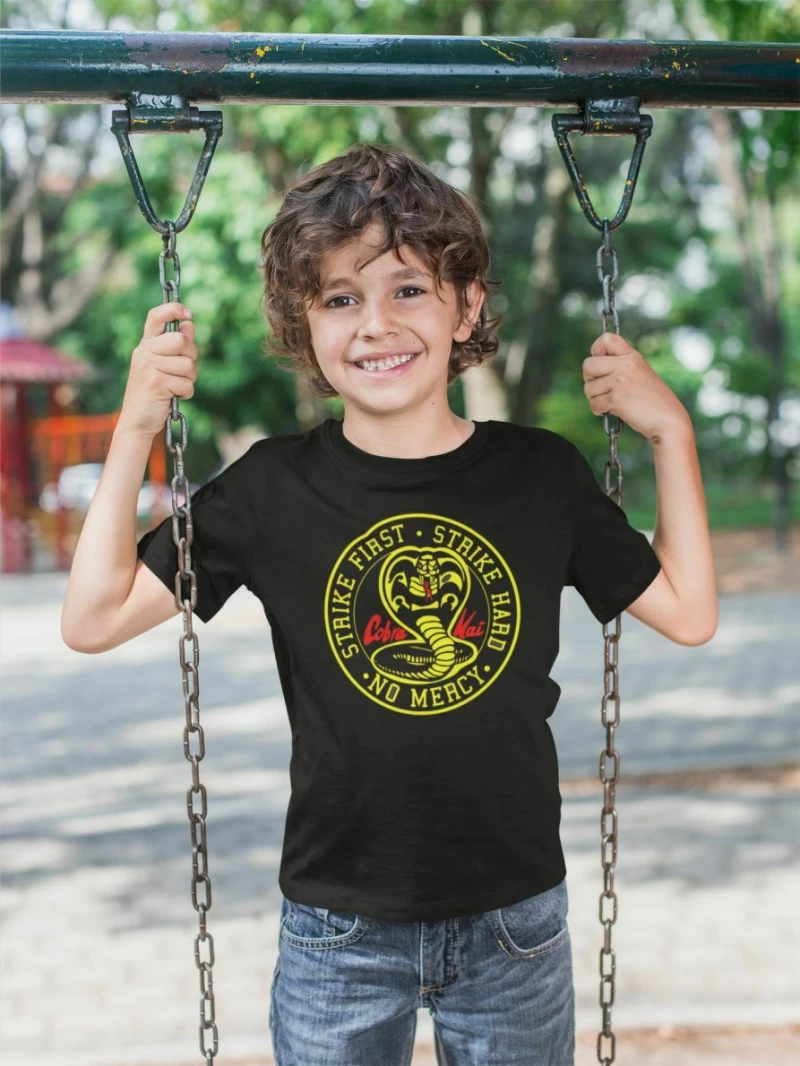 Cobra Kai παιδικο T-shirt - WHITE