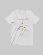 Travelholic Παιδικό T-shirt - WHITE