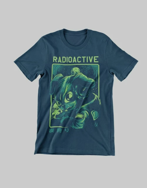 Radioactive Mutant Rabbit Παιδικό T-shirt - NAVY