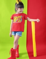 MTV Kids T-shirt - GREY MELANGE