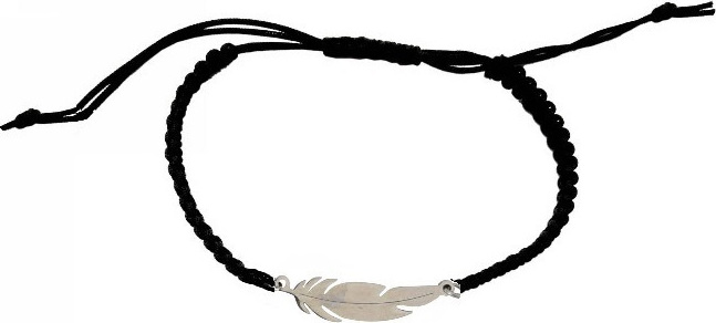 Γυναικείο Βραχιόλι Μακραμέ από Κορδόνι