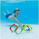 Intex Παιχνίδι Πισίνας Underwater Fish Rings Σετ 4τμχ